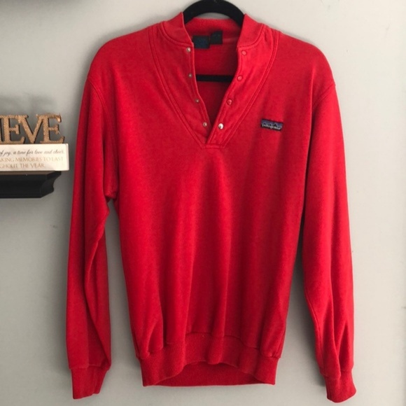 Patagonia Vintage Womens Quarter Button 